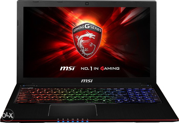 MSI-16GC – PC Portable 15,6″ I5, 280Go, Pour Pièces Ou Réparation