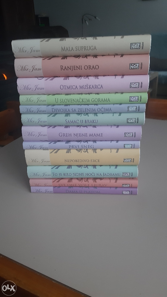 Knjige Milica Jakovljević MirJam 1/12 Beletristika OLX.ba