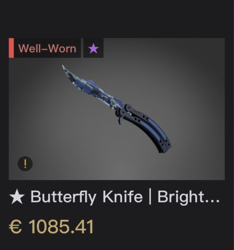 CSGO Butterfly Knife Bright Water Ostalo OLX.ba