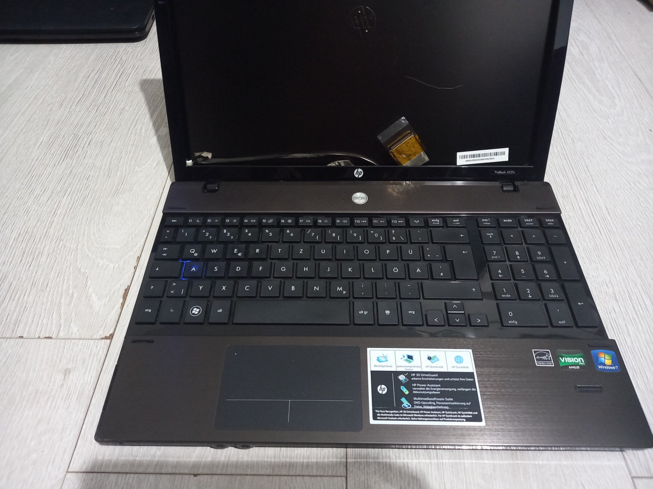 Laptop za dijelova HP ProBook 4525s Laptop u dijelovima OLX.ba