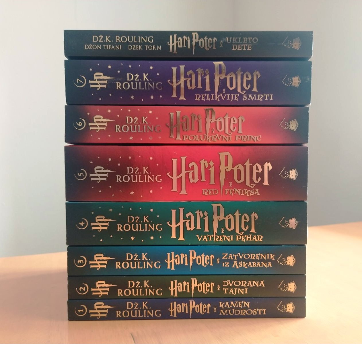 Harry Potter, Hari Poter / KOMPLET 1-8 - Dž.K. Rouling - Beletristika ...