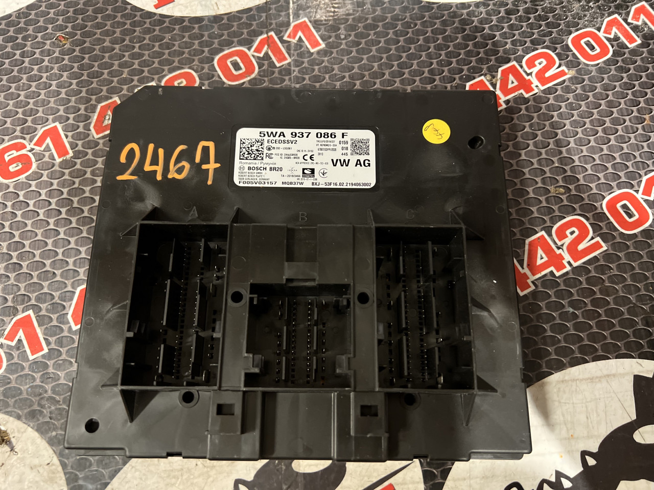 BCM Modul Golf 8 5WA937086F ECU jedinice/Procesori/Kompjuteri za