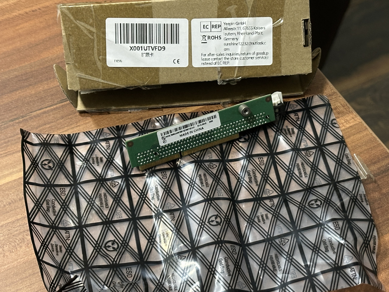 Nuova Scheda Grafica Di Espansione PCIE16 01AJ940 Per Lenovo - Foto 10