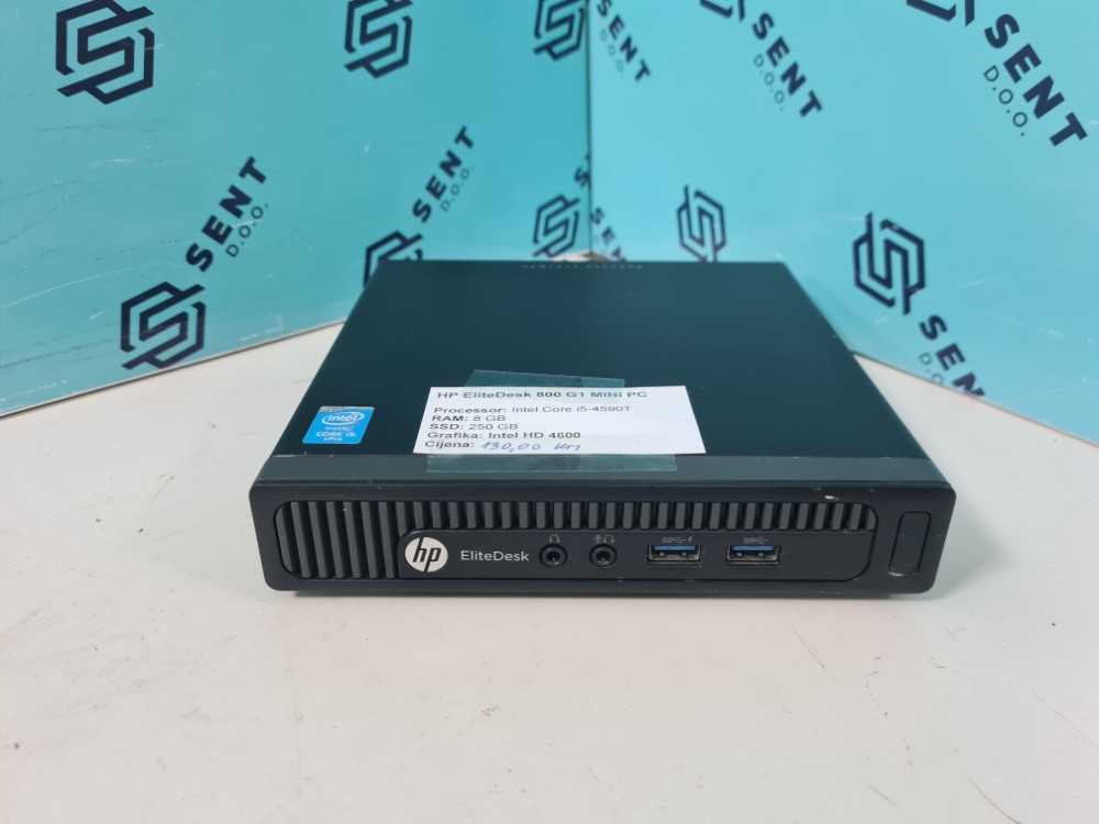 HP EliteDesk 800 G6 Mini Core I5 2.4 GHz - SSD 1 TB RAM 16 GB